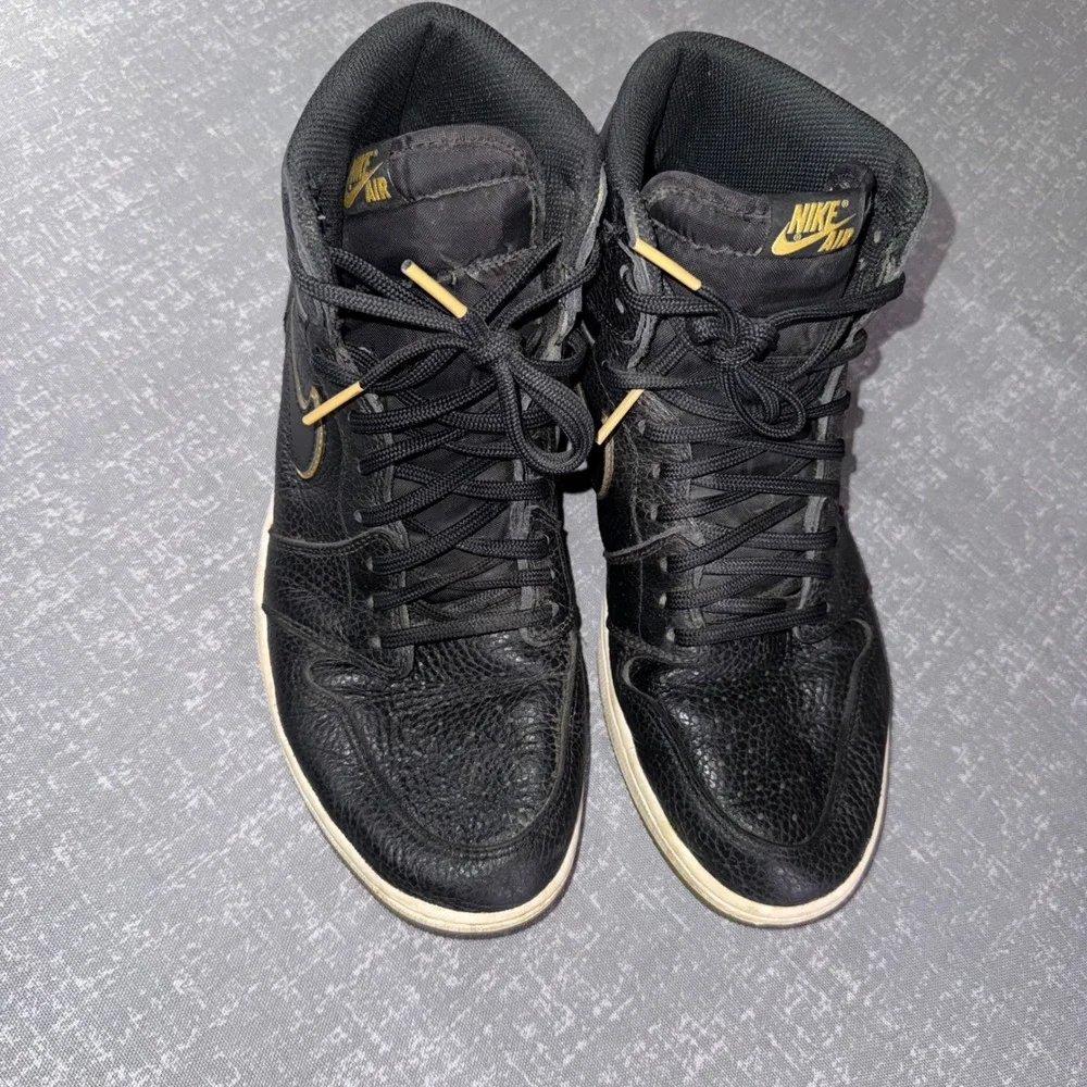 Nike Air Jordan 1 Retro High OG City of Flight Black Gold 555088-031 Mens 11